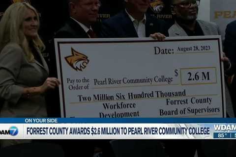 Forrest County awarded $2.6 M to Pearl River Community College