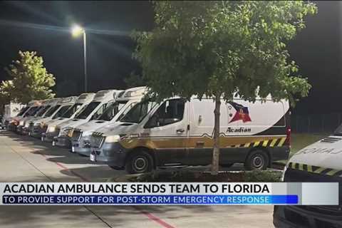 Acadian Ambulance deploys strike team to Florida for Hurricane Idalia