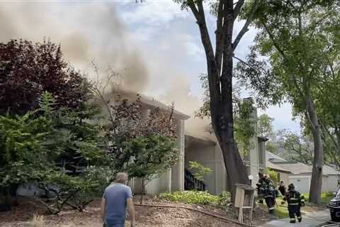 Santa Rosa apartment fire leaves 3 people without a home