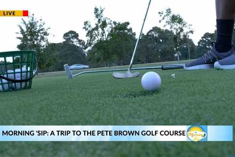 Morning ‘Sip: A Trip to The Pete Brown Golf Facility