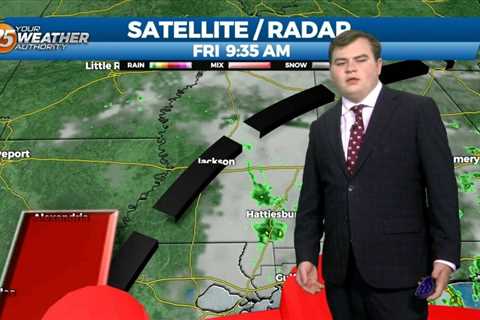 9/1 – Chris’s “Rain Is Here” Friday Afternoon Labor Day Weekend Forecast