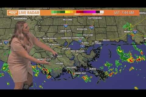 Weather: High rain chances for Labor Day Weekend, drier next week