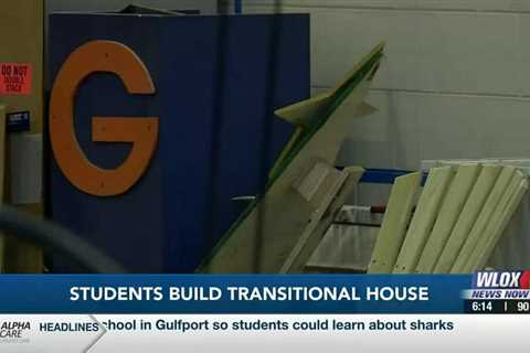 Gulfport students build tiny, transitional home for unsheltered population