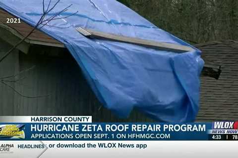 Zeta Roof Program opens applications for Harrison County residents affected by storm