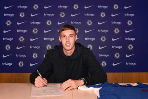 Chelsea officially reveal the signing of Manchester City wonderkid Cole Palmer