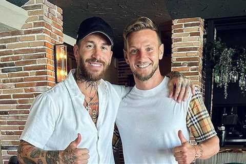 Ivan Rakitić welcomed Sergio Ramos – •