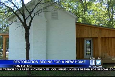 ‘A new life’ for Pontotoc’s oldest house as restoration begins