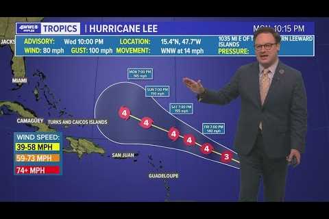 Wednesday night tropical update