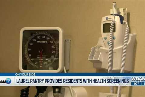 Laurel pantry provides residents with health screenings