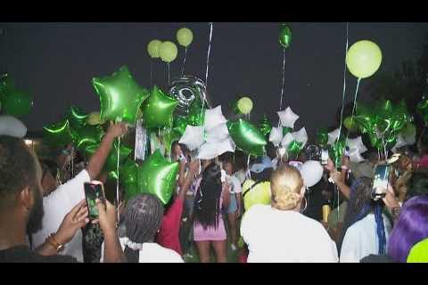 Balloon release honors teen killed in New Orleans East