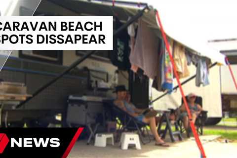 Caravan holiday beach spots rapidly disappearing