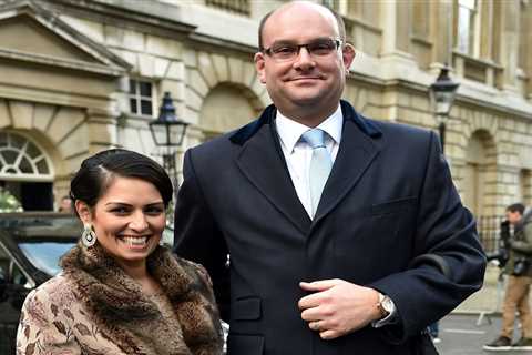 Who is Priti Patel’s husband Alex Sawyer and do they have any children?