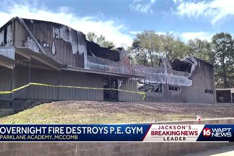 Parklane Academy PE gym burns