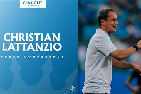 Christian Lattanzio Press Conference | New England Preview