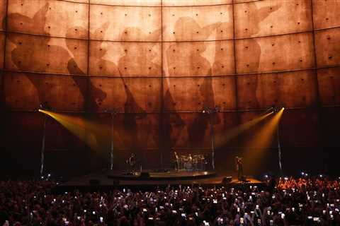 U2 Performs With Massive Visuals In Electric Opening Of Las Vegas’ Sphere Venue