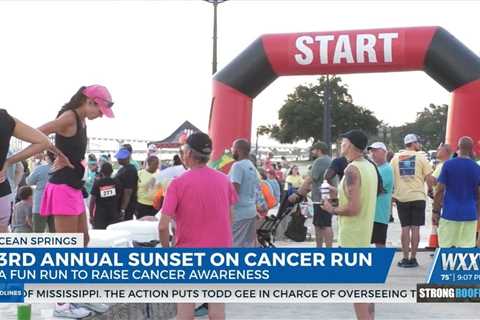 Singing River Health System 3rd annual Sunset on Cancer Run