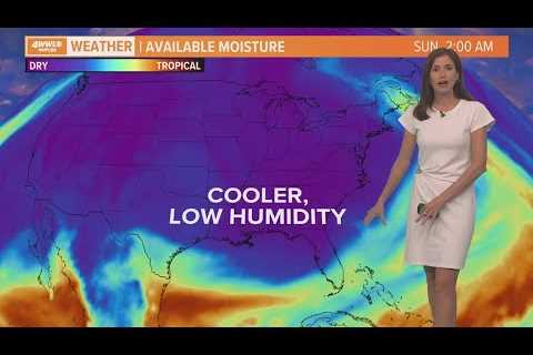 Warm week, but a fall cool-down arrives this weekend