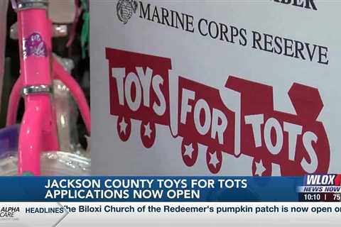 Toys for Tots application window now open in Jackson County, others to soon follow