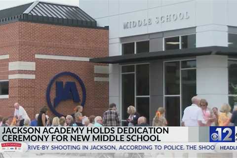 Jackson Academy dedicates new middle school