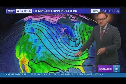 Weather: Fall weather on the way