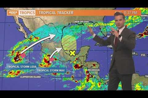 Monday morning tropical update: Rain this week from Gulf low