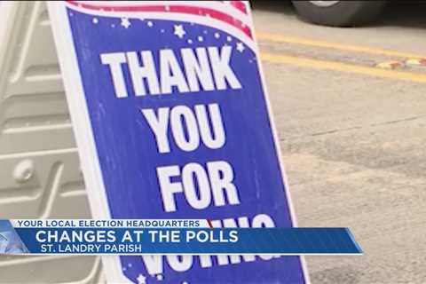 Voting changes in St. Landry Parish ahead of election