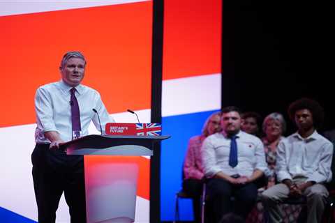 Keir Starmer Rolls Up His Sleeves as He Bids to Banish Corbyn's Ghost & Leads Ovation for Israel at ..