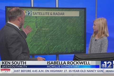 Junior Weathercaster Isabella Rockwell