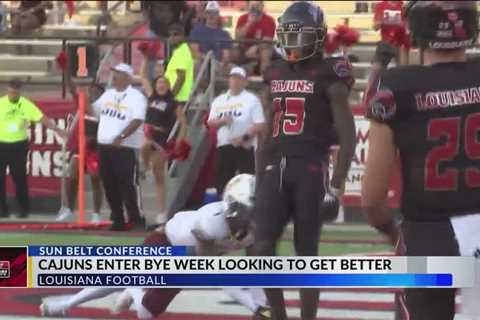 Cajuns enter Bye Week