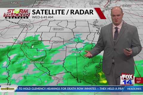 “Light Showers” Morning Forecast – Wednesday, Oct. 11th