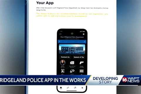 Ridgeland Police New App