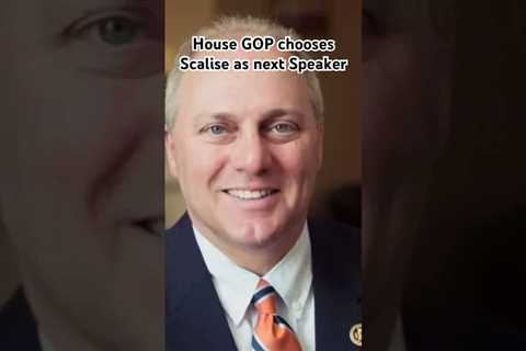 Republicans have chosen Steve Scalise as their nominee for House Speaker—formal vote still required.