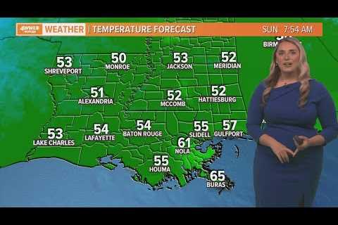 Weather: Warm Saturday, cool and beautiful fall weather Sunday