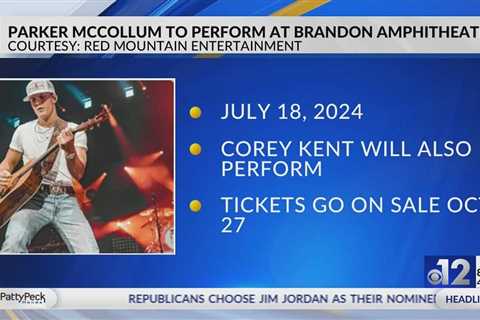 Parker McCollum to perform at Brandon Amphitheater in 2024