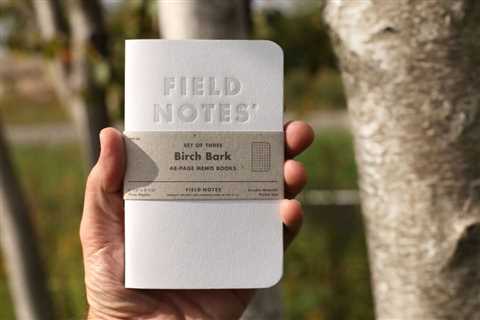 Field Notes Birch Bark Notebooks