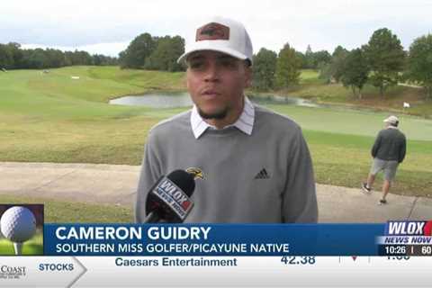 Picayune’s Cameron Guidry represents Southern Miss well in Opening Round at Fallen Oak