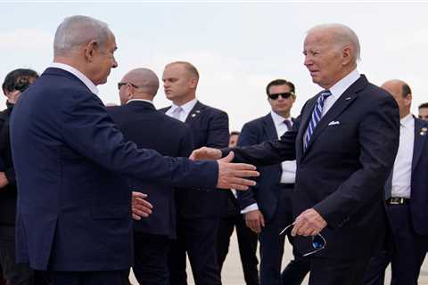 Biden backs Israel and says hospital blast in Gaza 'appears as though it was done by the other team'