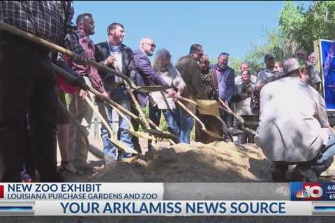 Louisiana Purchase Exhibit groundbreaking ceremony takes place at the Louisiana Purchase Gardens & Z