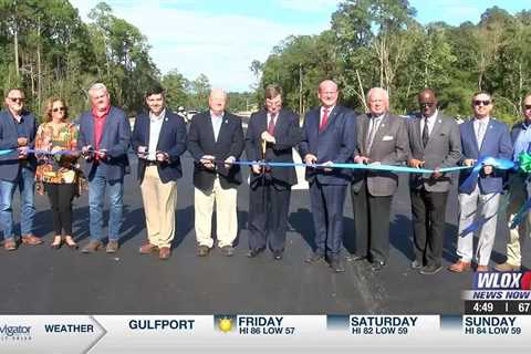 Officials cut ribbon on Cook Rd. connector