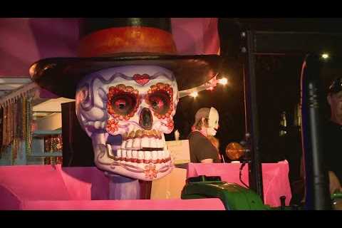 Krewe of Boo parade rolls in the French Quarter