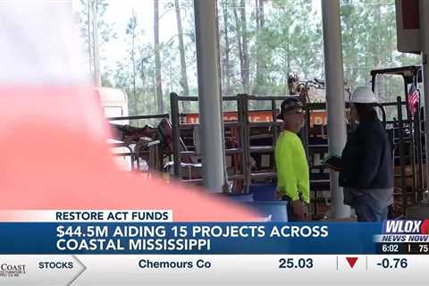 15 Coast projects receiving millions through RESTORE Act