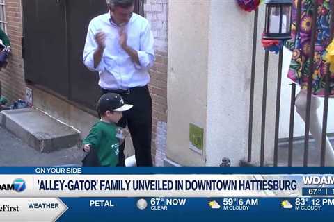 ‘Alley-gator’debuts at Hattiesburg Pocket Museum