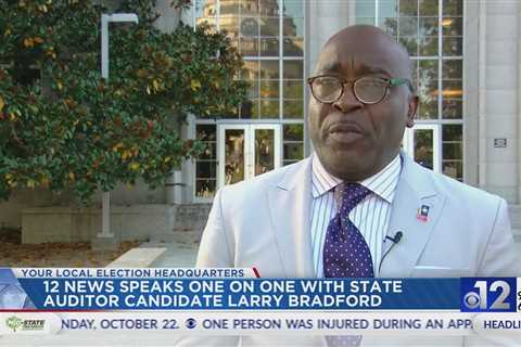 One-on-one with State Auditor candidate Larry Bradford