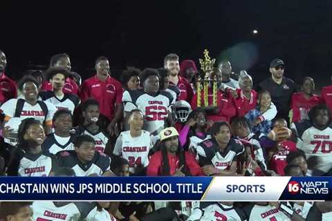 Chastain wins JPS Middle School Football Title