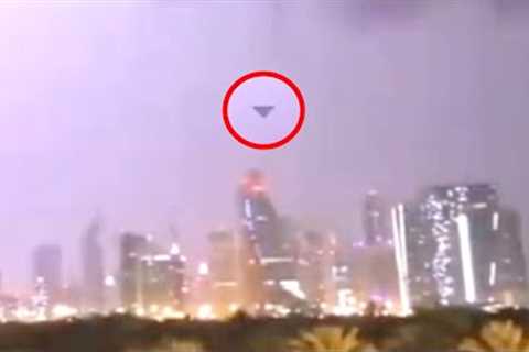 Someone Has Just Reported That Something Huge Is Happening Right Now Above Dubai