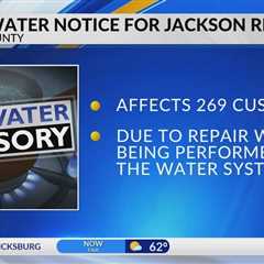Nearly 270 Jackson customers under boil water alert