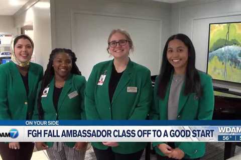 FGH Fall Ambassador Class off to a good start