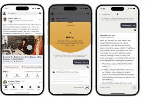 LinkedIn Launches New AI Summary Tools, Reaches 1B Members