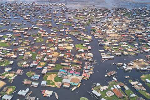 Inside floating town in a ‘demon-infested’ LAKE after founders fled slave traders who were too..