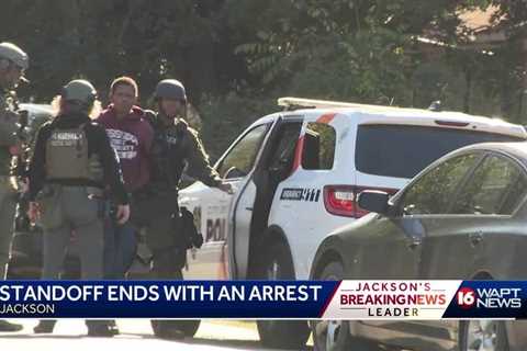 Standoff over on Santa Clair Street